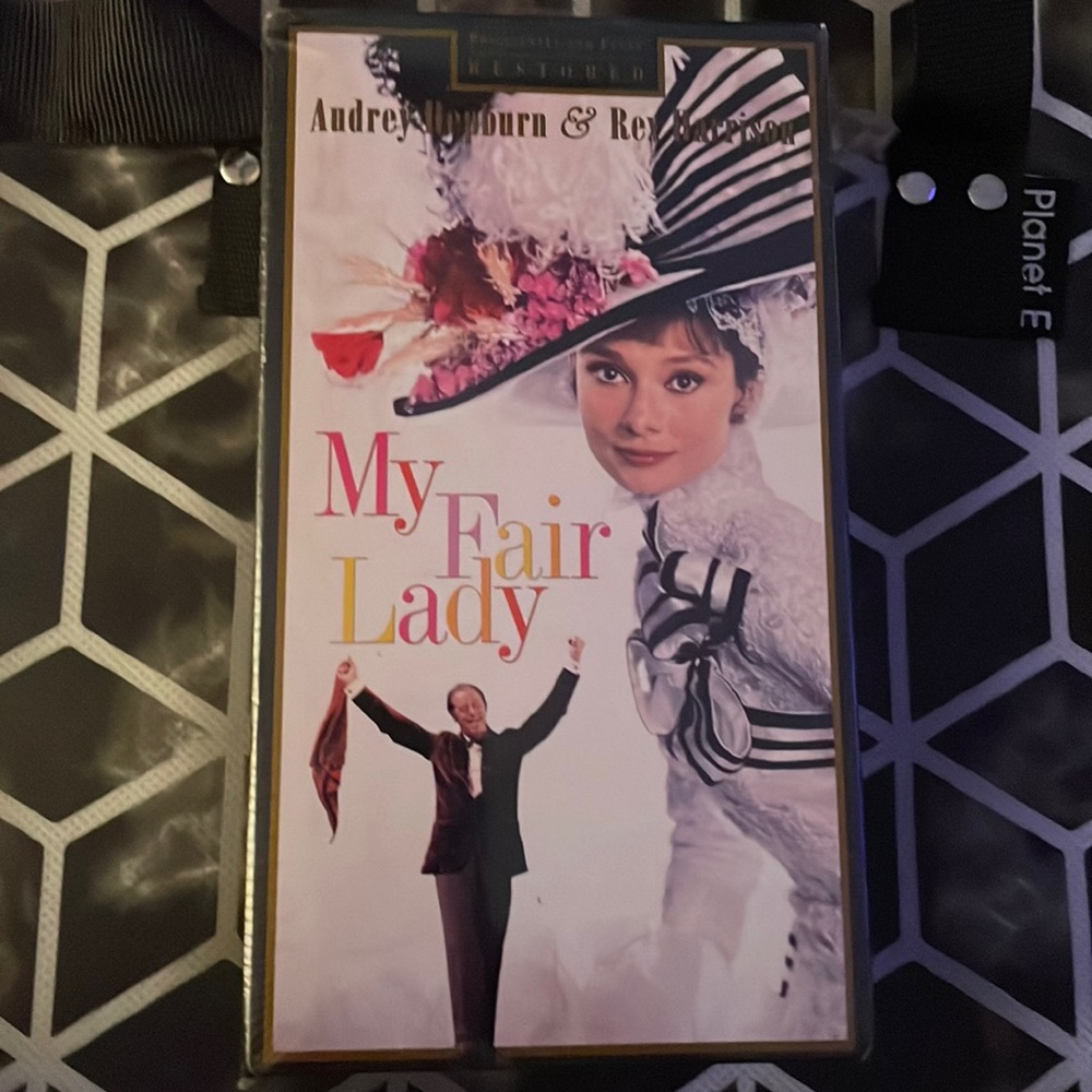 VHS tape - My Fair Lady. In original packaging